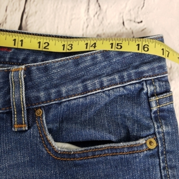 LEVI'S 534 Low Flare 9" Rise 12L 31x32 EUC - Picture 6 of 13